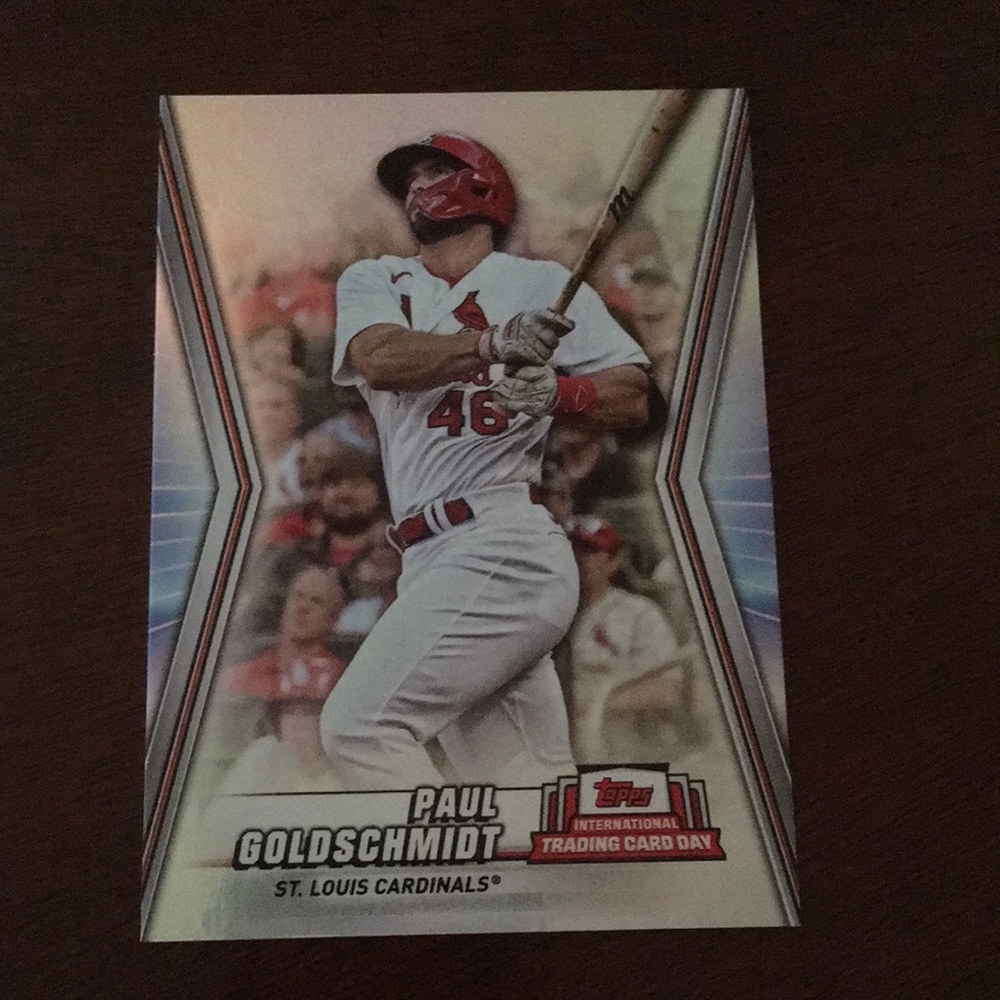 Paul Goldschmidt baseball card
